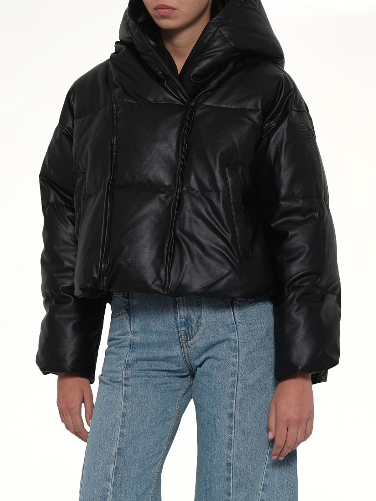 W-ILLEY Puffer Jacket in Black