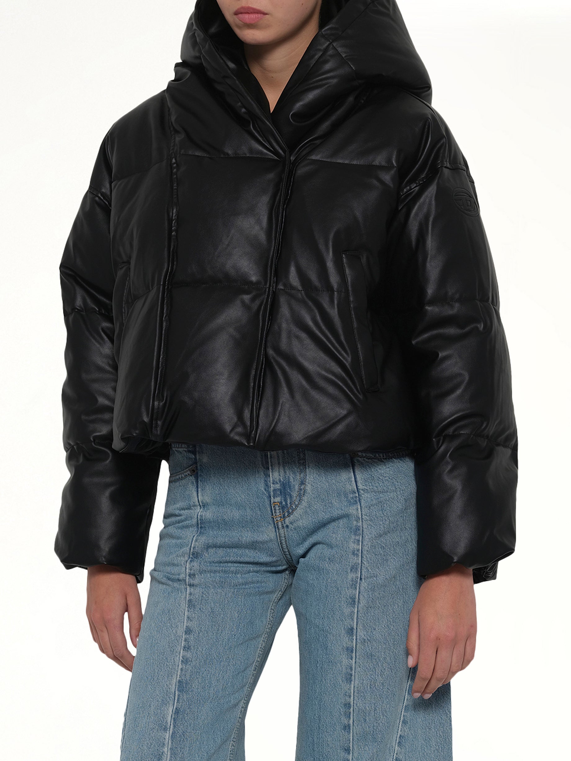 W-ILLEY Puffer Jacket in Black