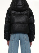 W-ILLEY Puffer Jacket in Black