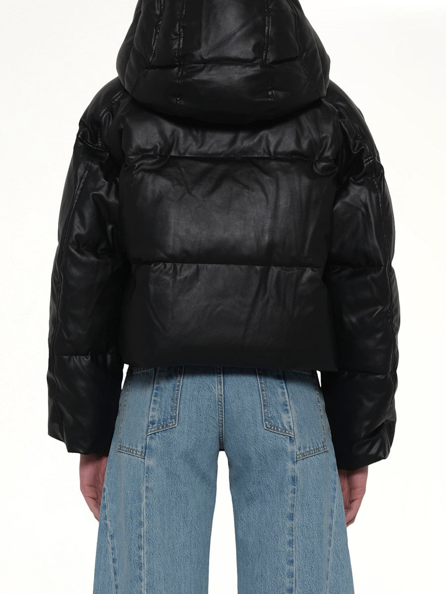 W-ILLEY Puffer Jacket in Black