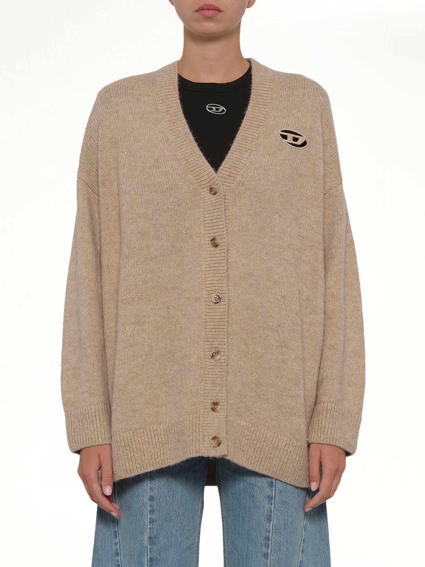 M-AREELA Cardigan in Brown