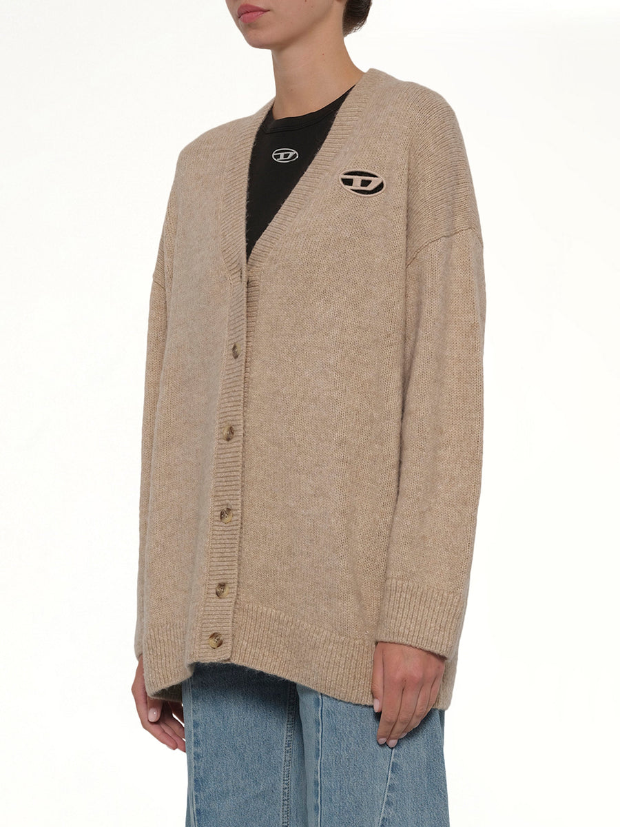 M-AREELA Cardigan in Brown