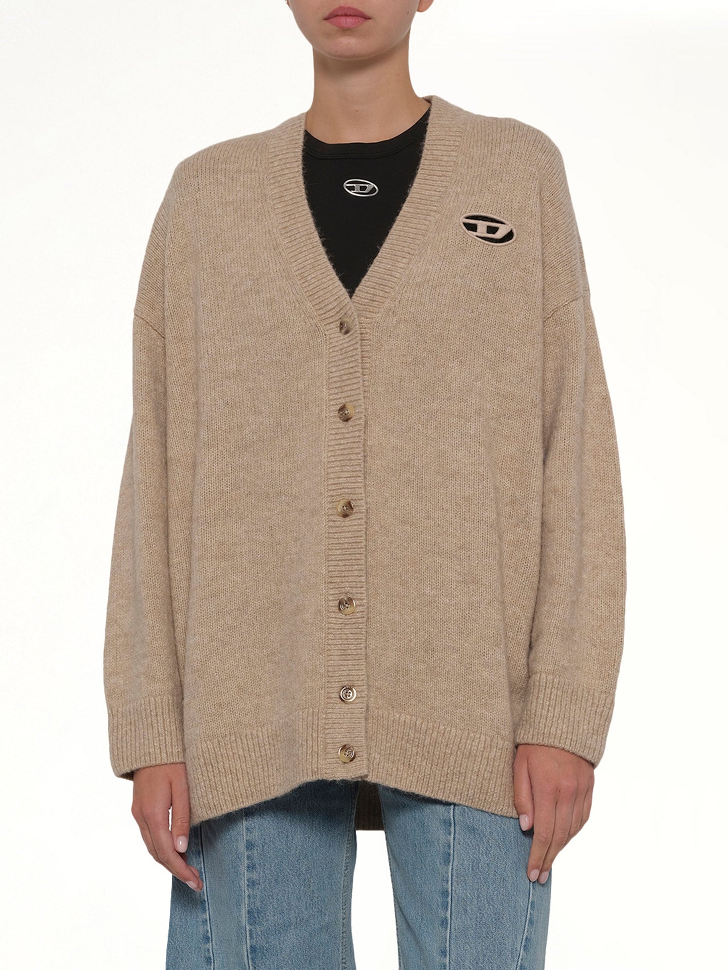 M-AREELA Cardigan in Brown