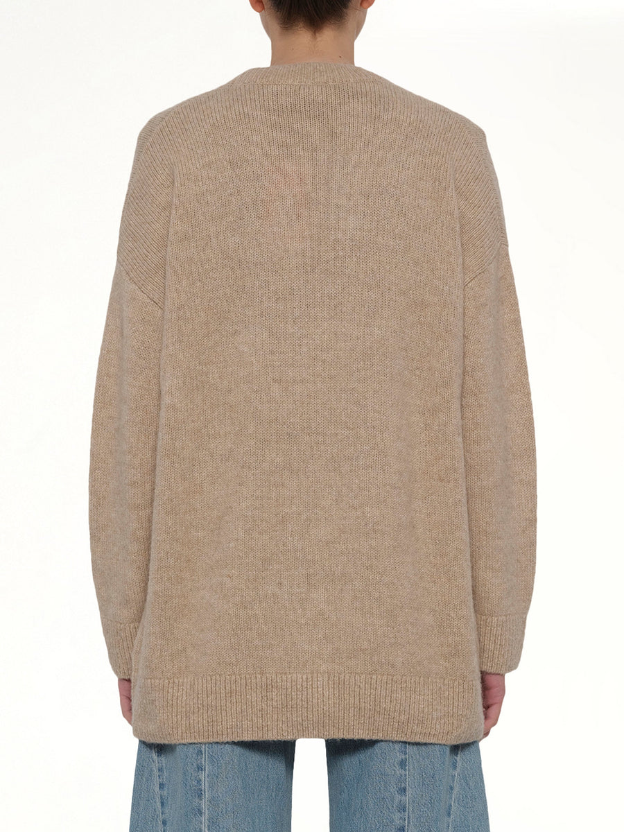 M-AREELA Cardigan in Brown