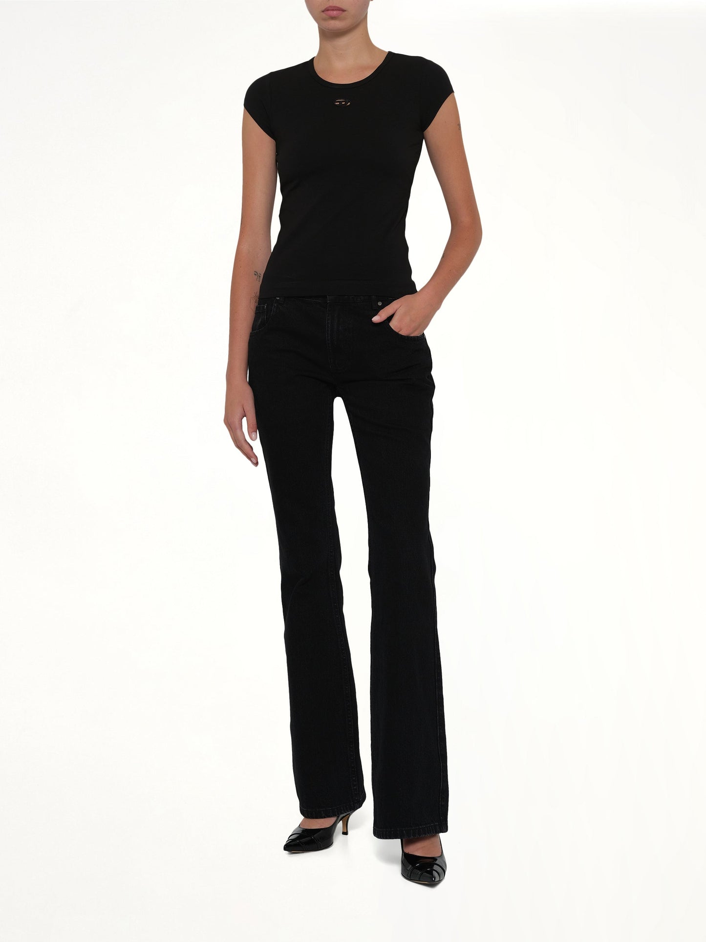 T-ANGIE-OD T-Shirt in Black