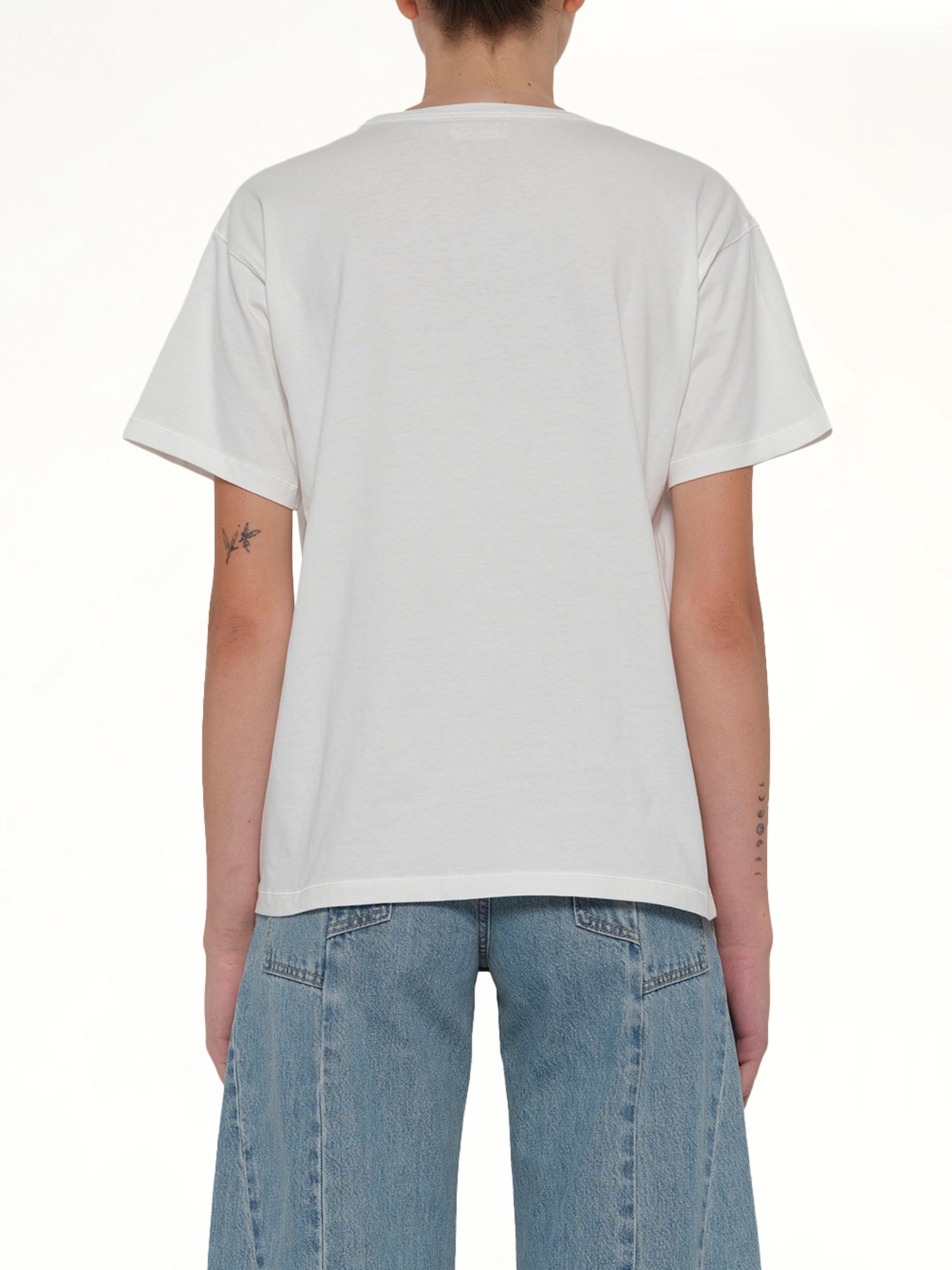 T-NORMY-OD-S1 T-Shirt in White