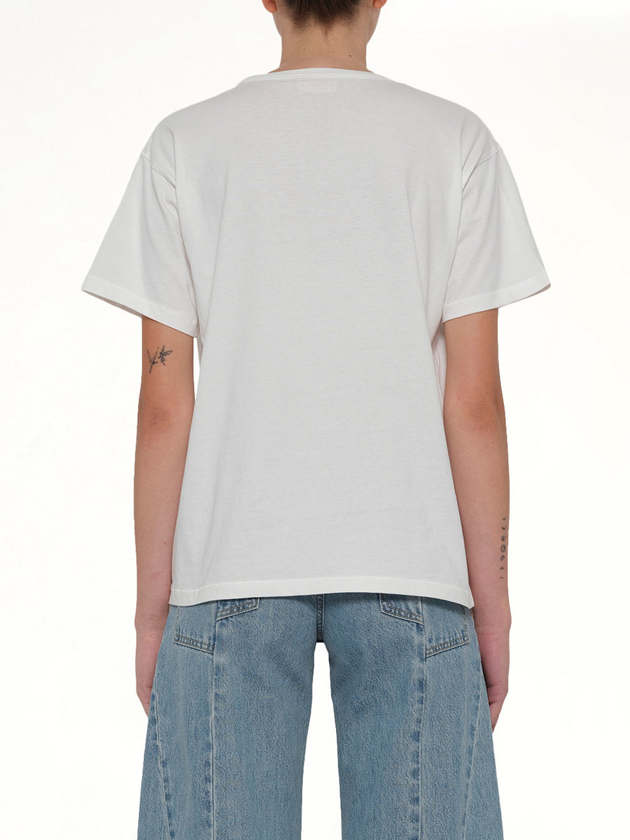 T-NORMY-OD-S1 T-Shirt in White