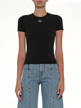 T-UNCUTIESLONG-OD T-Shirt in Black