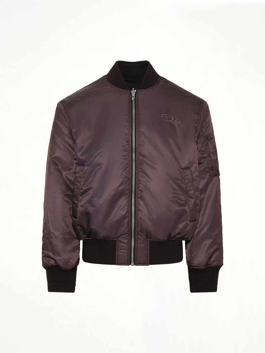 W-TYPE-D1 Bomber Jacket in Brown