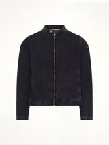D-GLORY Denim Jacket in Black