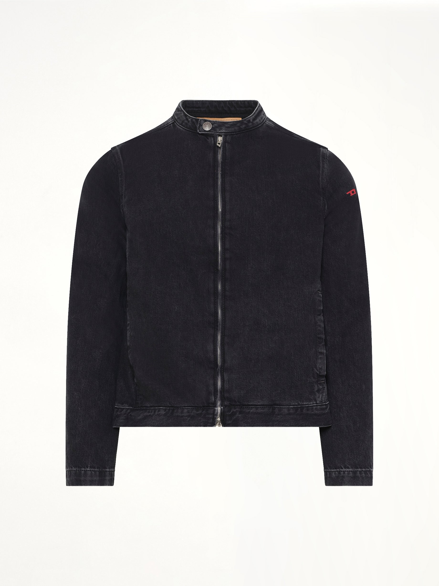 D-GLORY Denim Jacket in Black