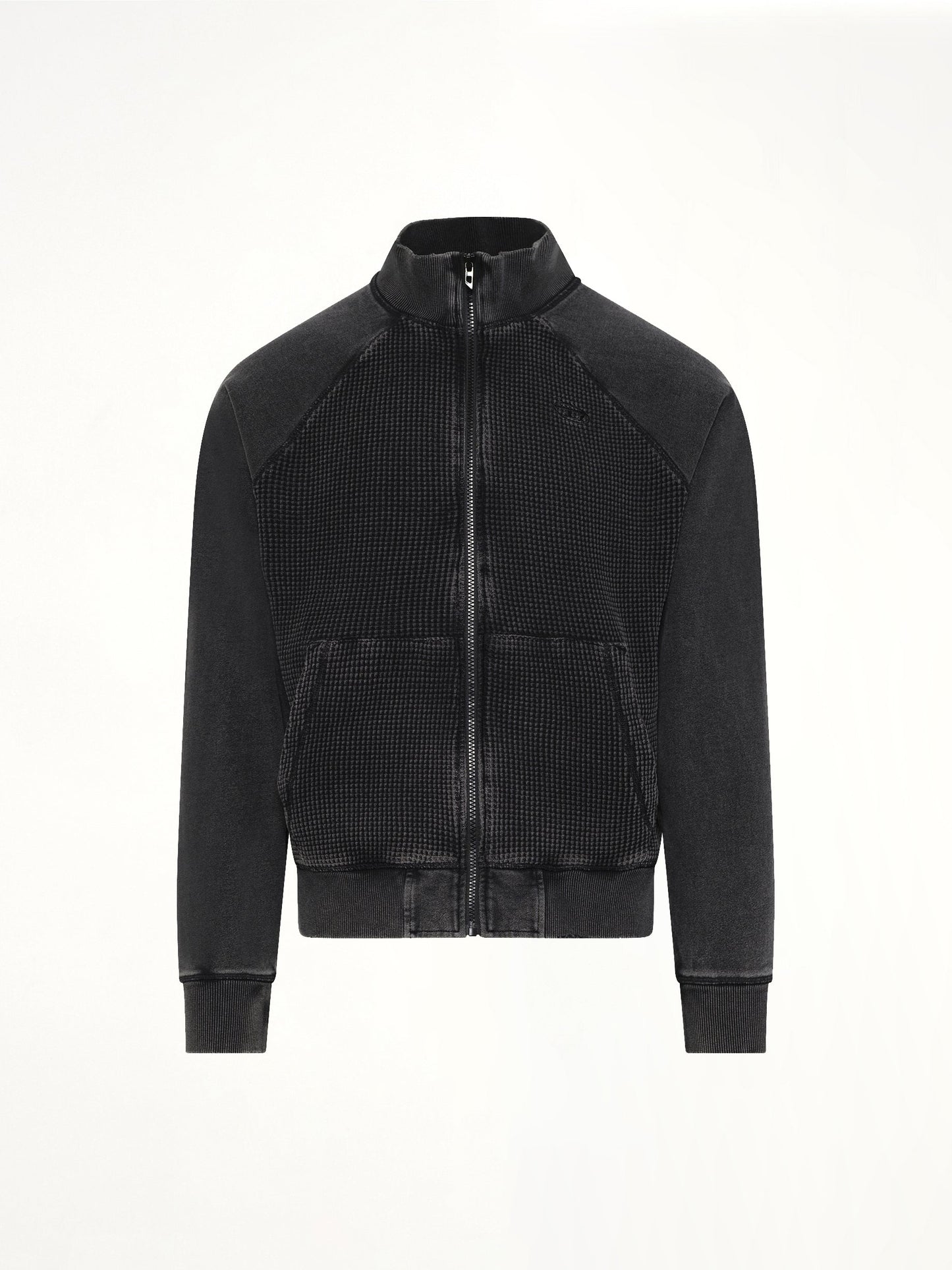 S-WAFY-ZIP-RAG Jacket in Black