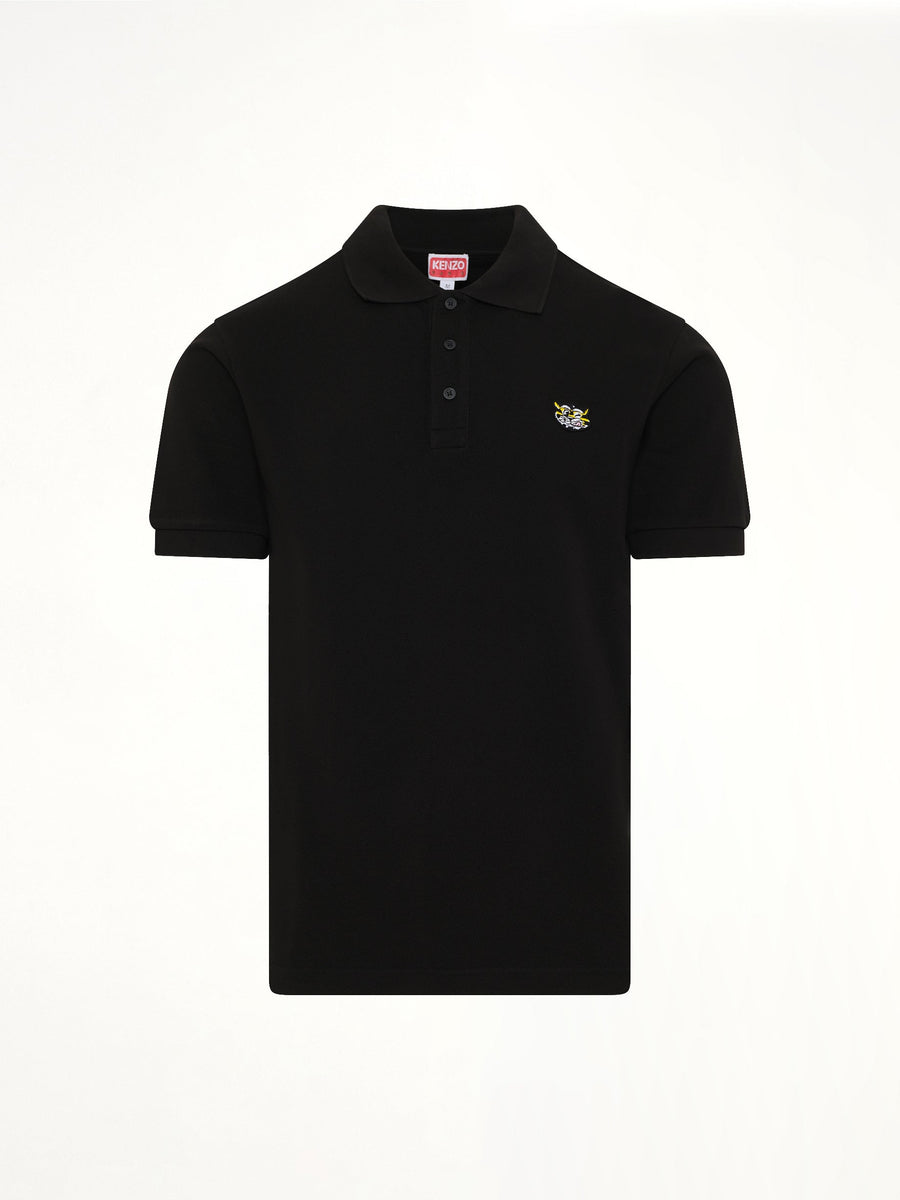 Gots Kenzo Wild Tiger Slim Polo in Black