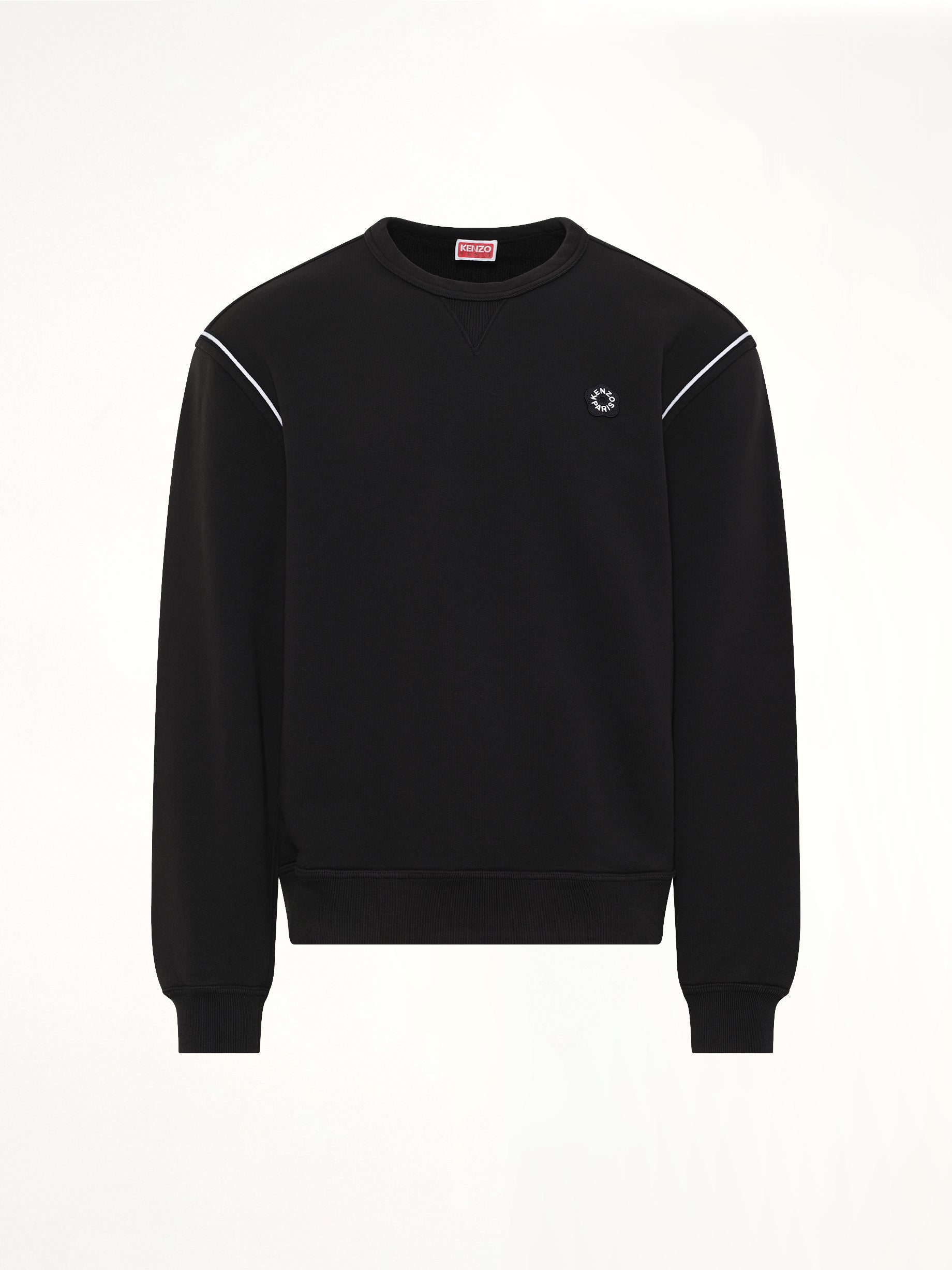 Boke Flower 2.0 Embroidered Classic Sweatshirt in Black