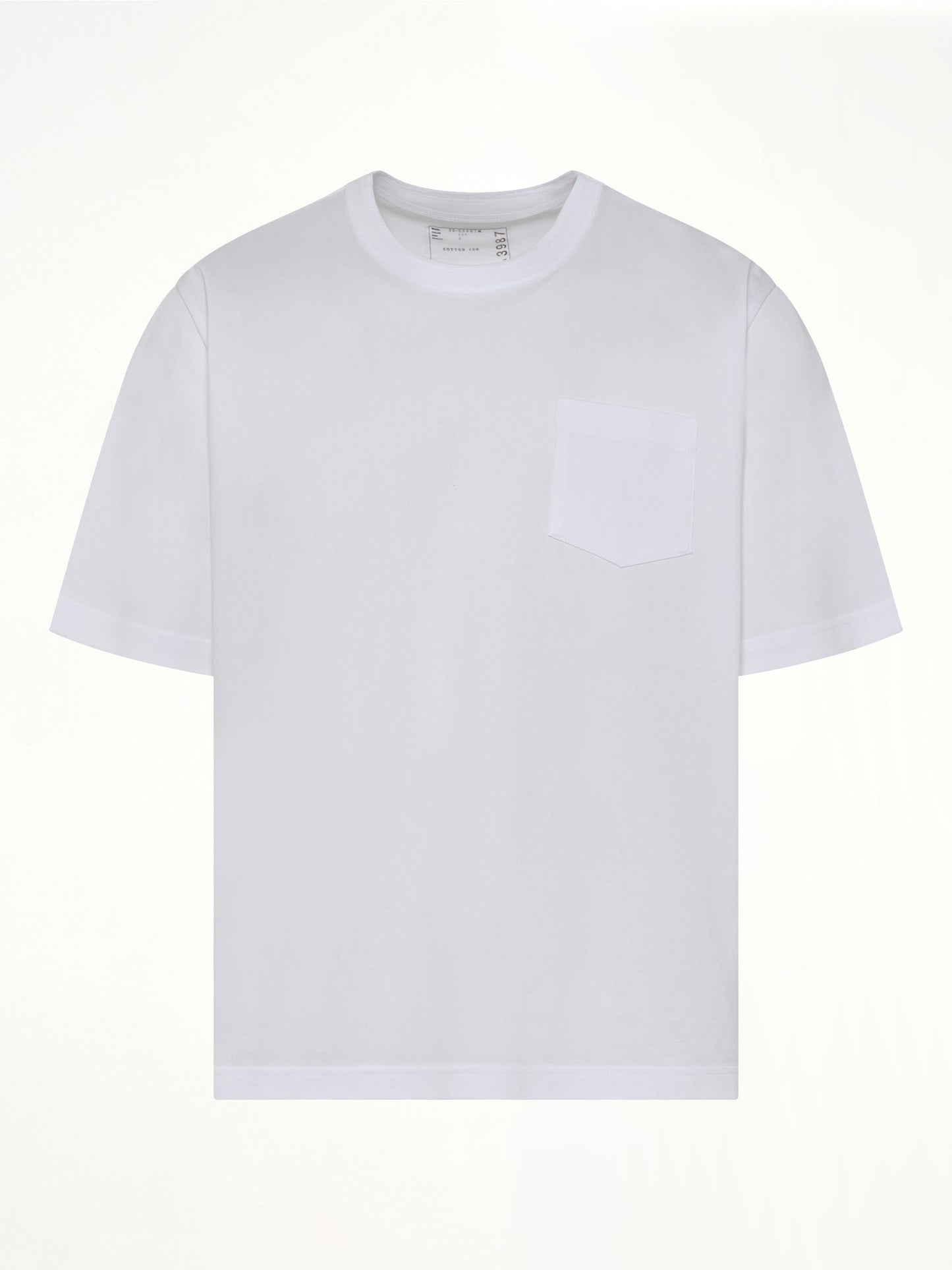Cotton Jersey T-Shirt in White