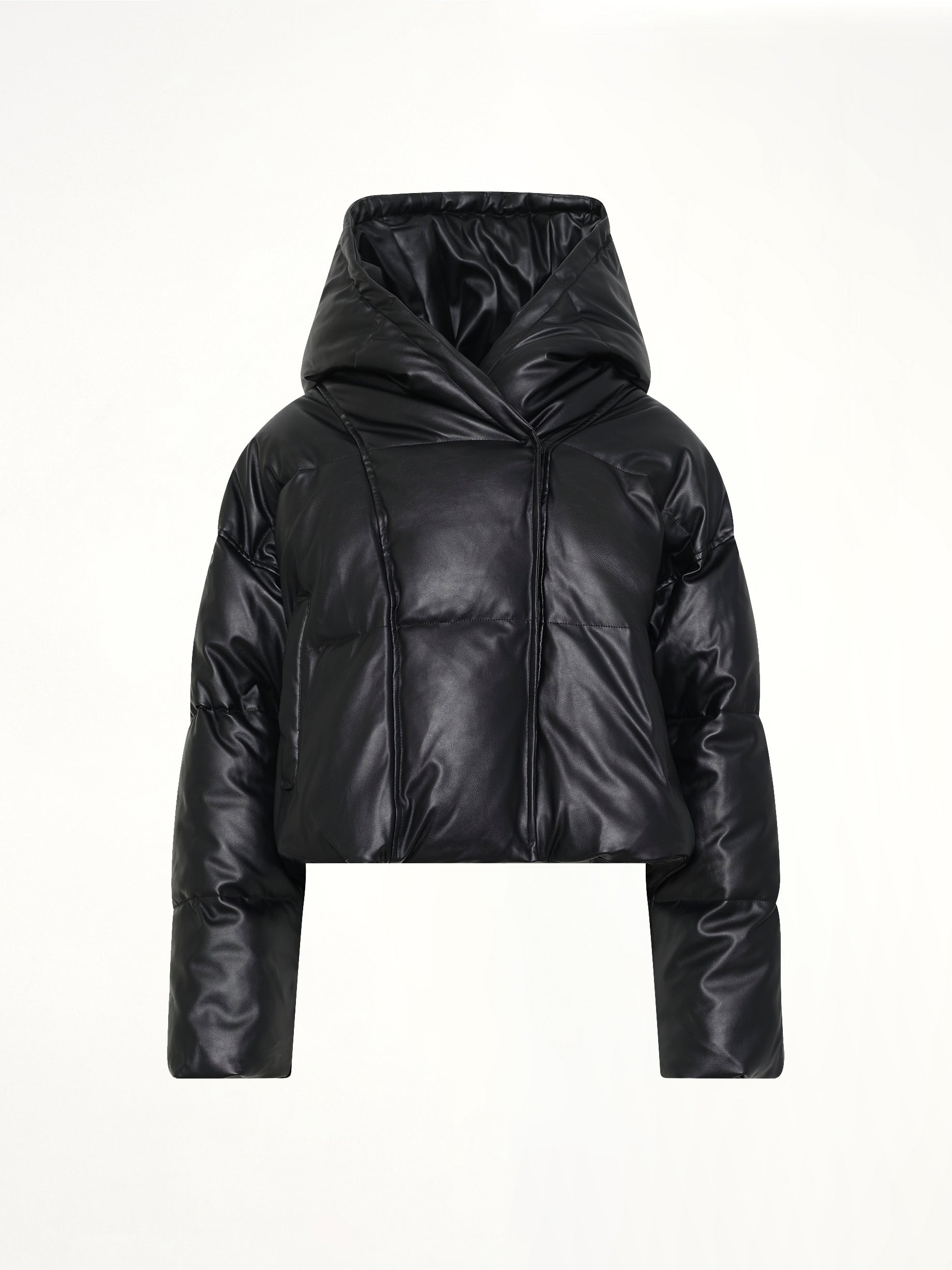 W-ILLEY Puffer Jacket in Black
