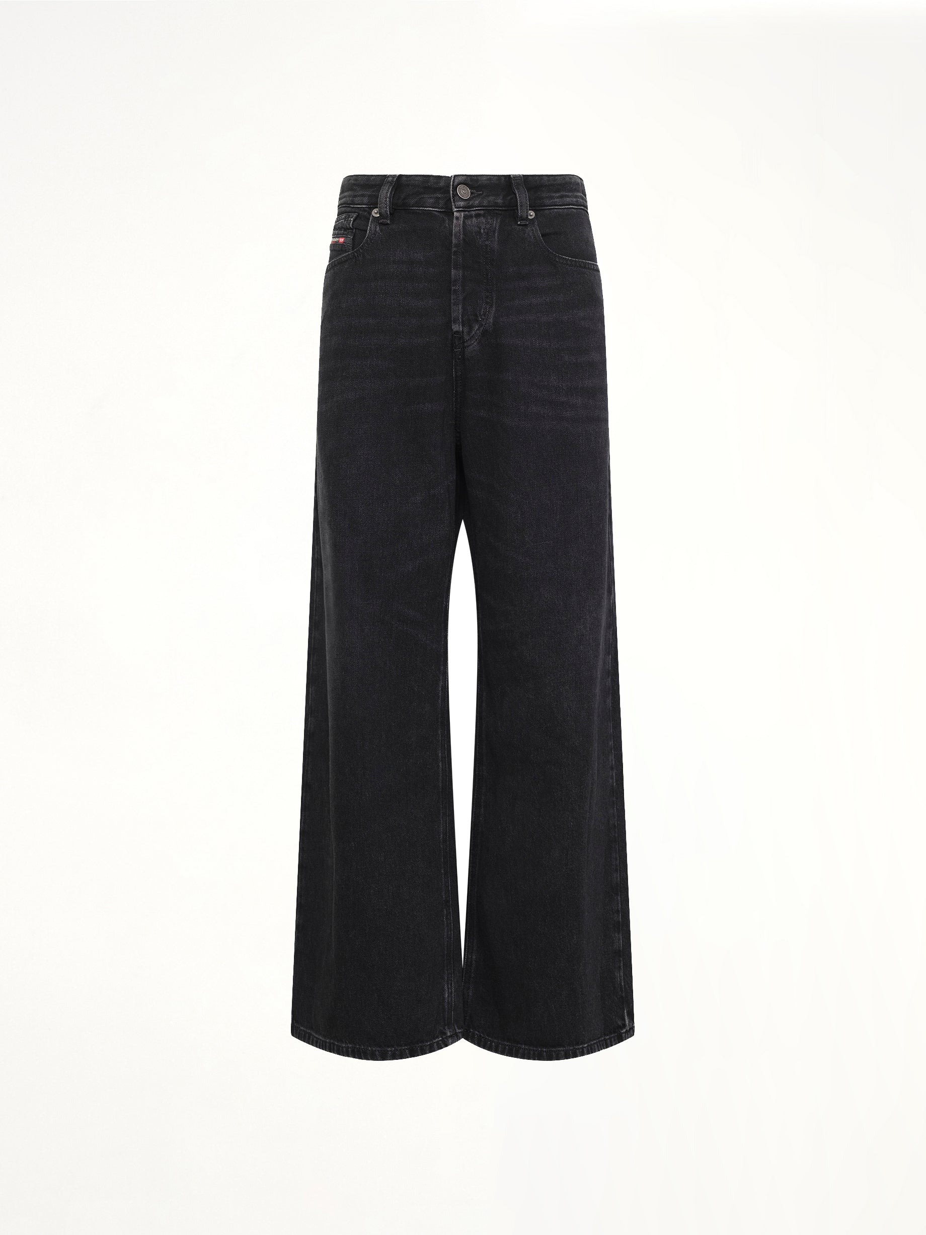 DIESEL 1996 D-SIRE Jeans in Washed Black Side View from MARAIS