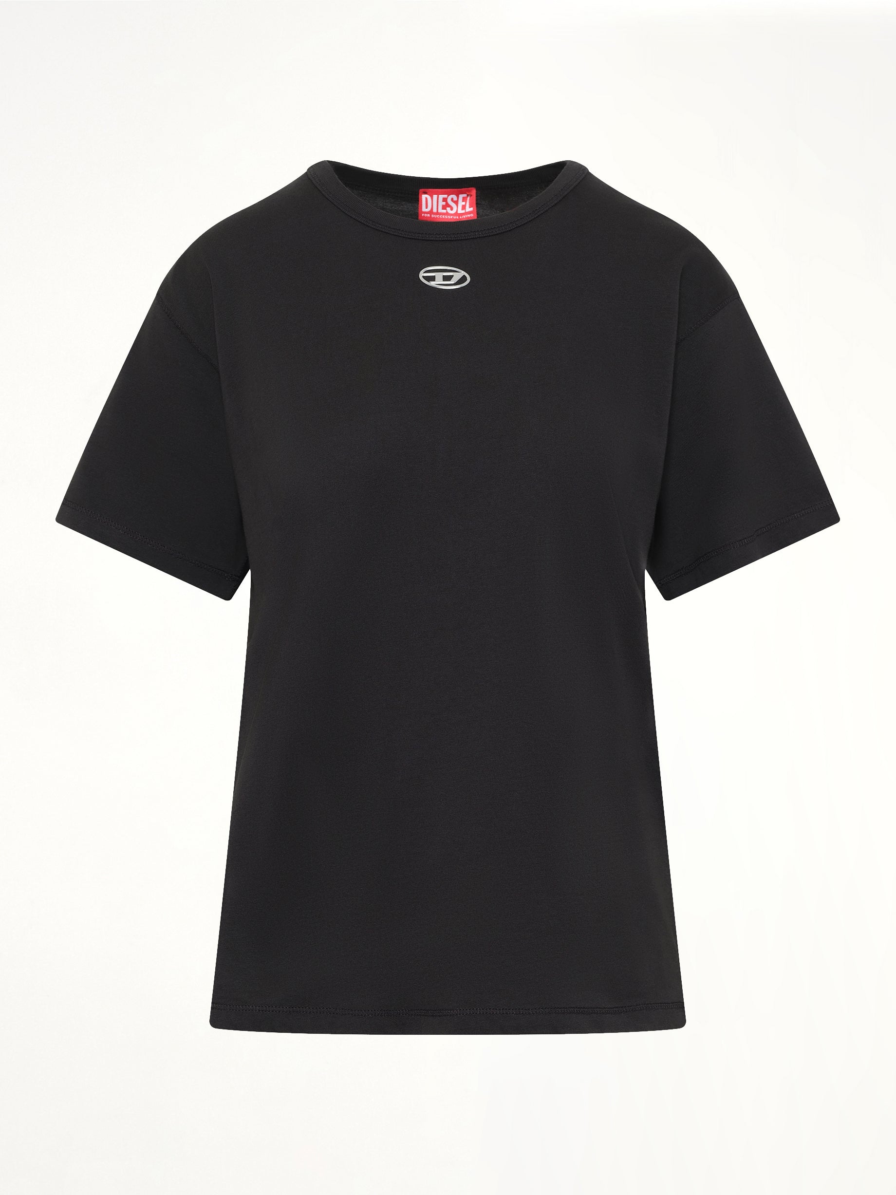 DIESEL T-NORMY-OD-S1 T-Shirt in Black Product Photo from MARAIS