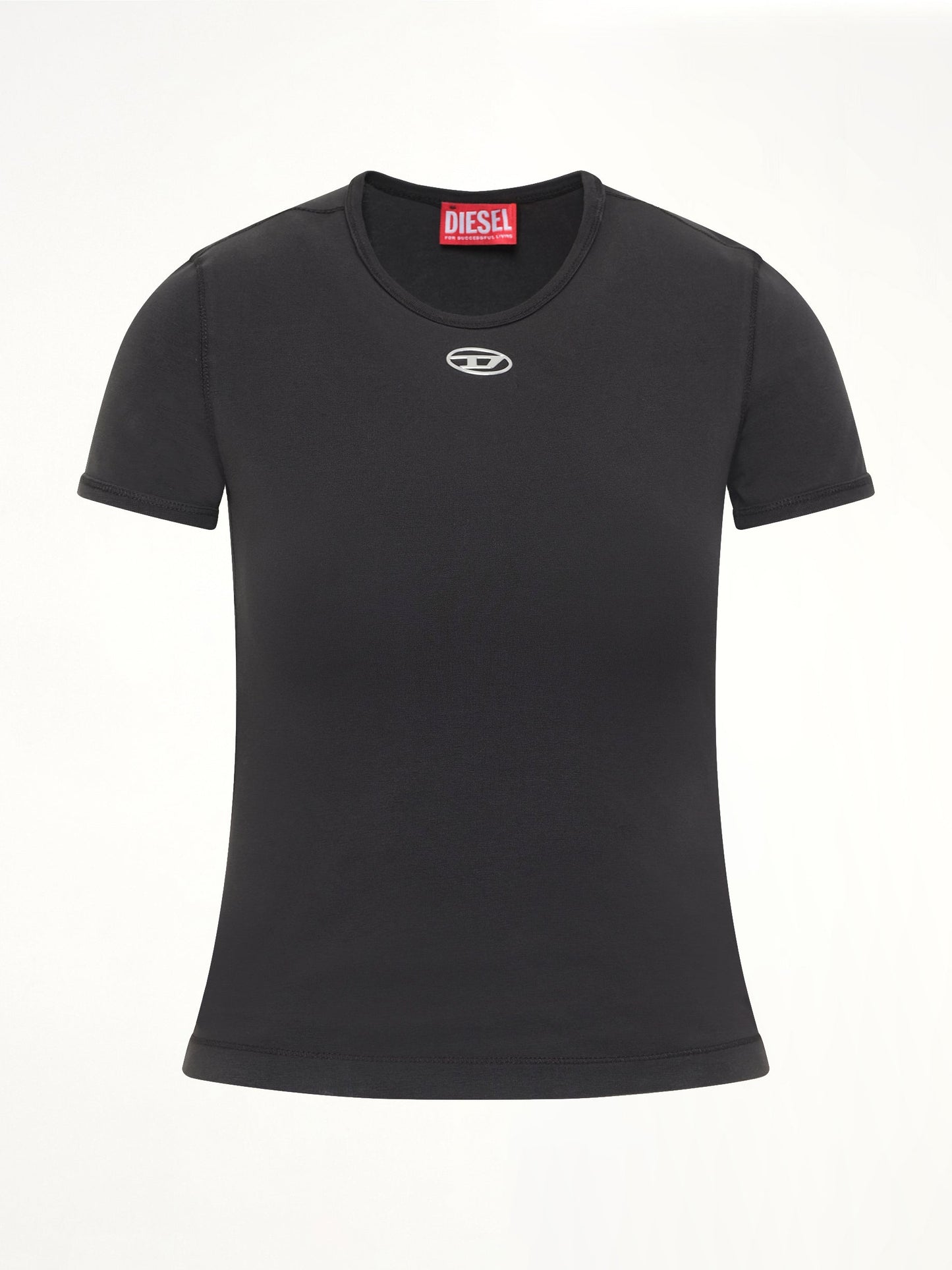 T-UNCUTIESLONG-OD T-Shirt in Black