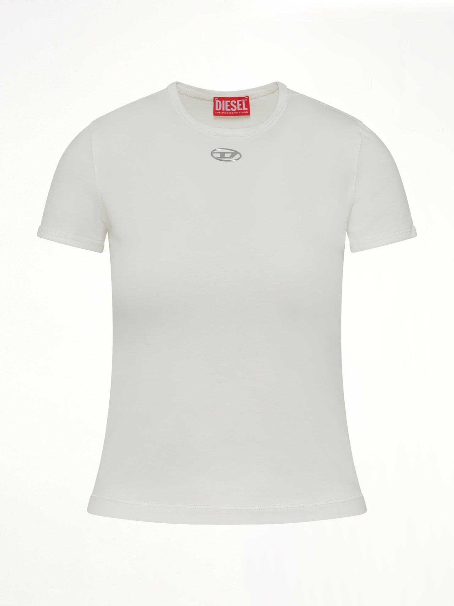T-UNCUTIESLONG-OD T-Shirt in White