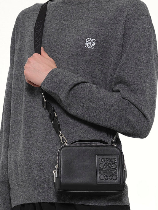 Loewe Patch Camera Bag Mini in Black