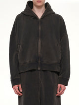 Eternal Zip in Washed Black