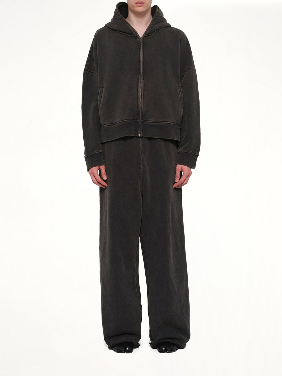 Eternal Zip in Washed Black