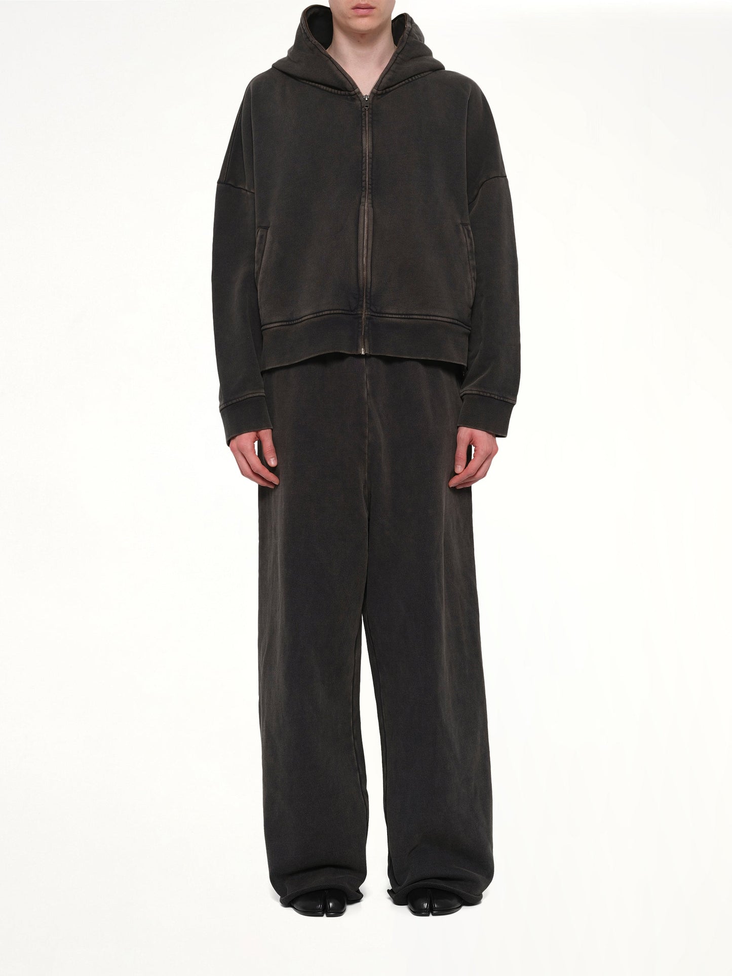 Eternal Zip in Washed Black