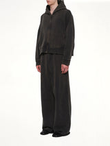 Eternal Zip in Washed Black
