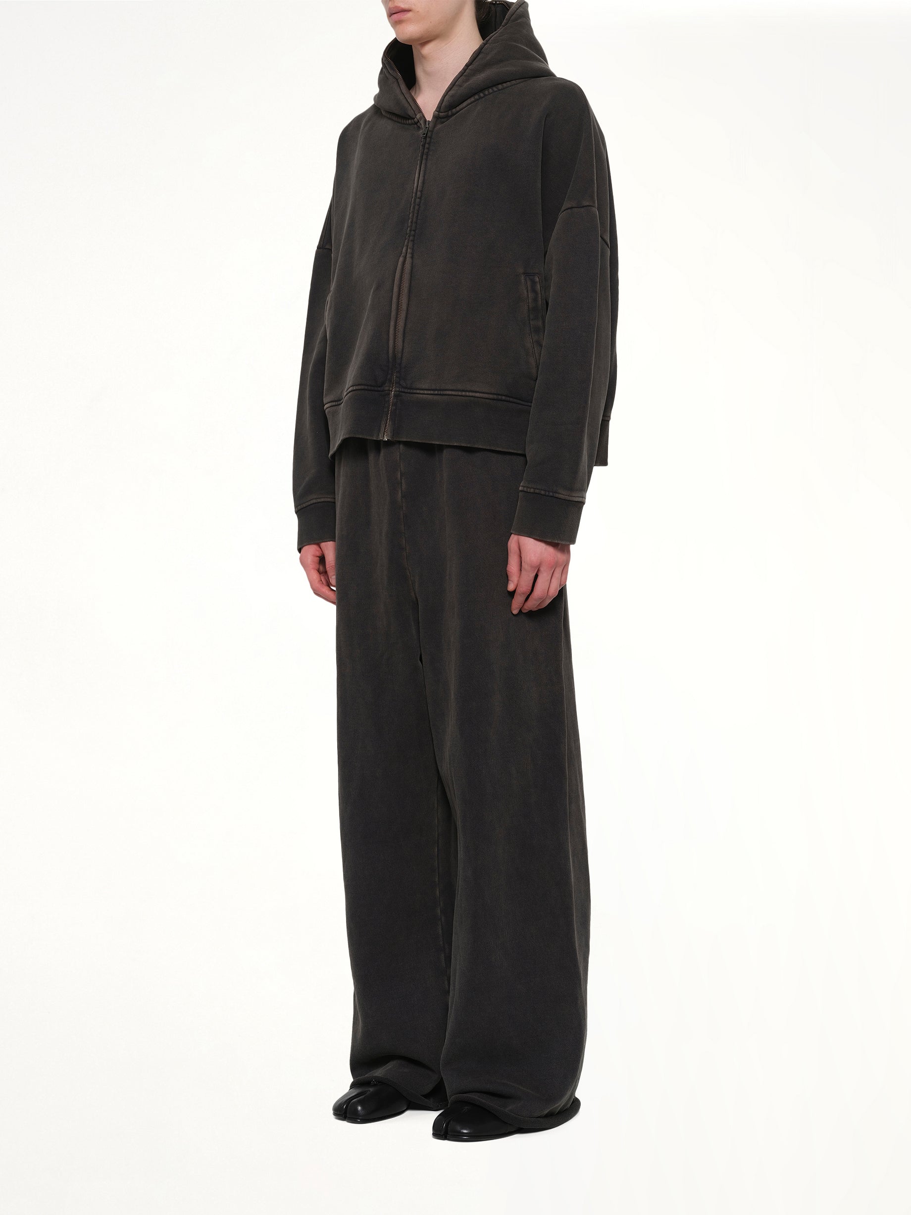 Eternal Zip in Washed Black