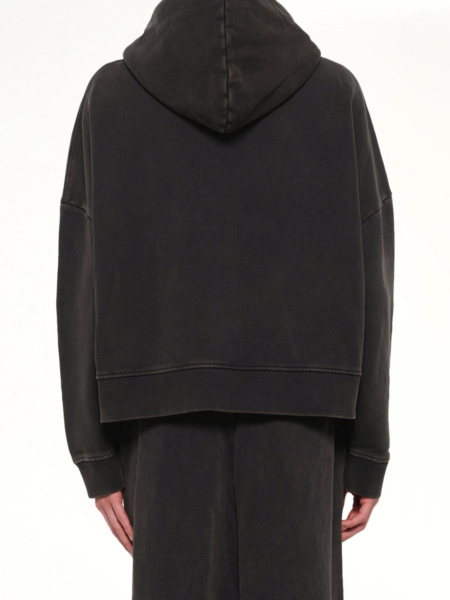 Eternal Zip in Washed Black