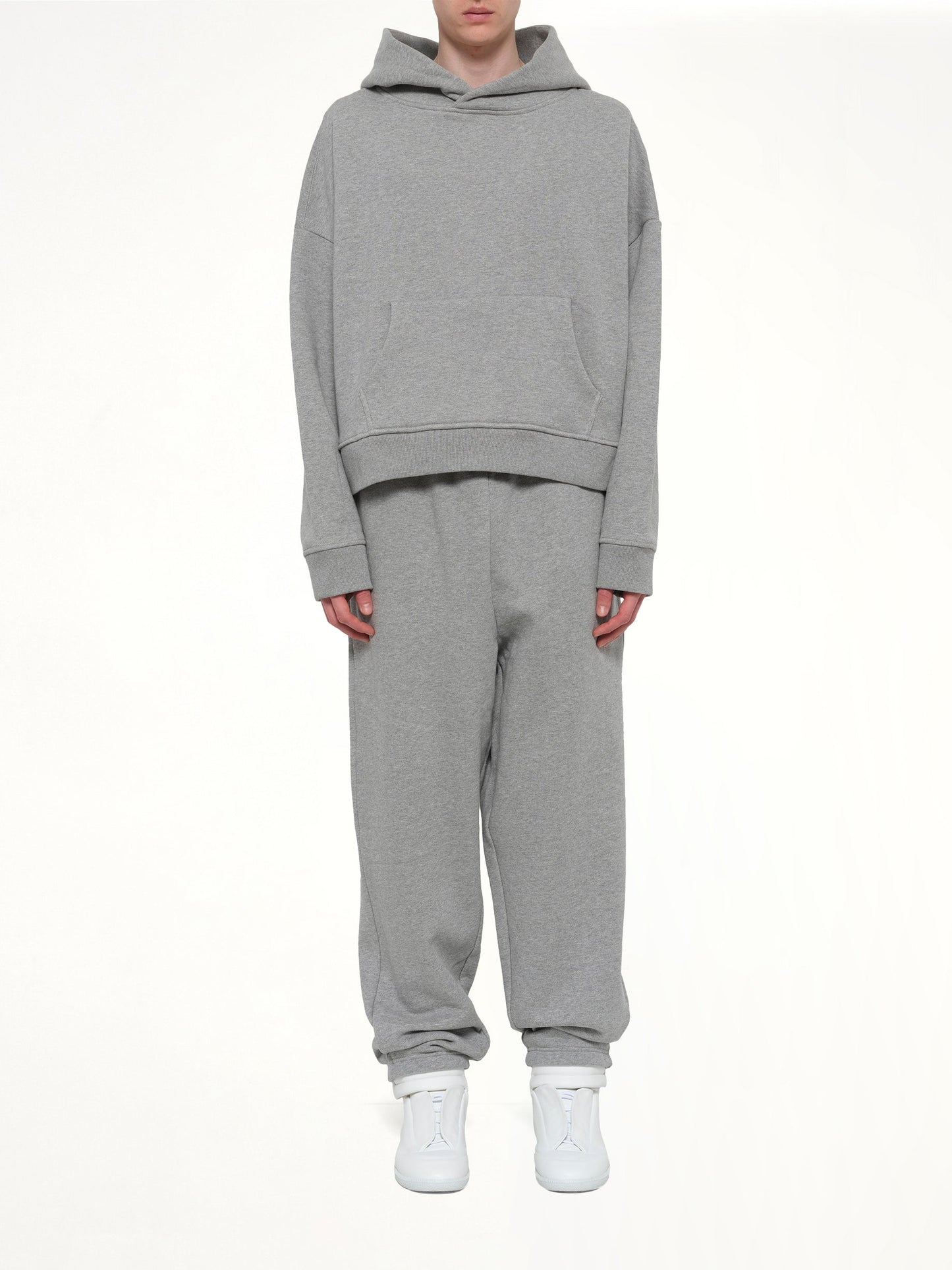 Heavy Hood in Grey Marle