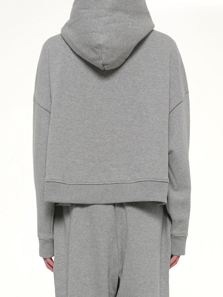 Heavy Hood in Grey Marle