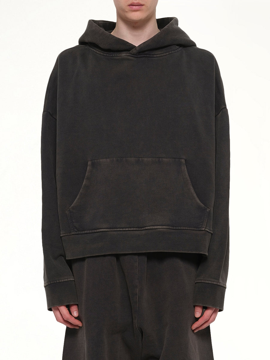Heavy Hood in Washed Black