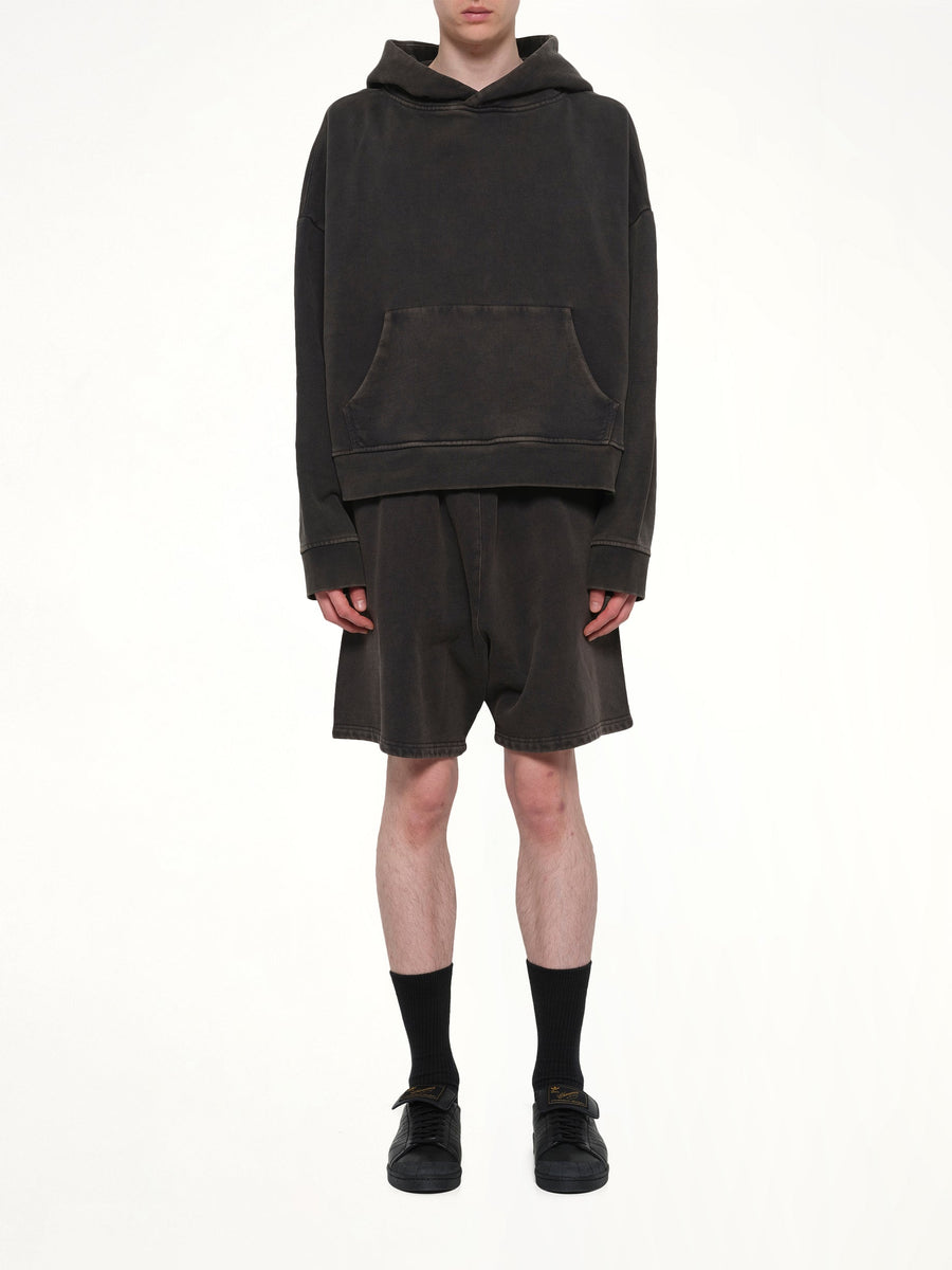 Heavy Hood in Washed Black