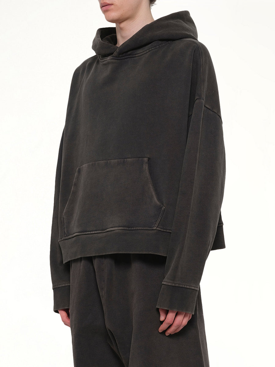 Heavy Hood in Washed Black