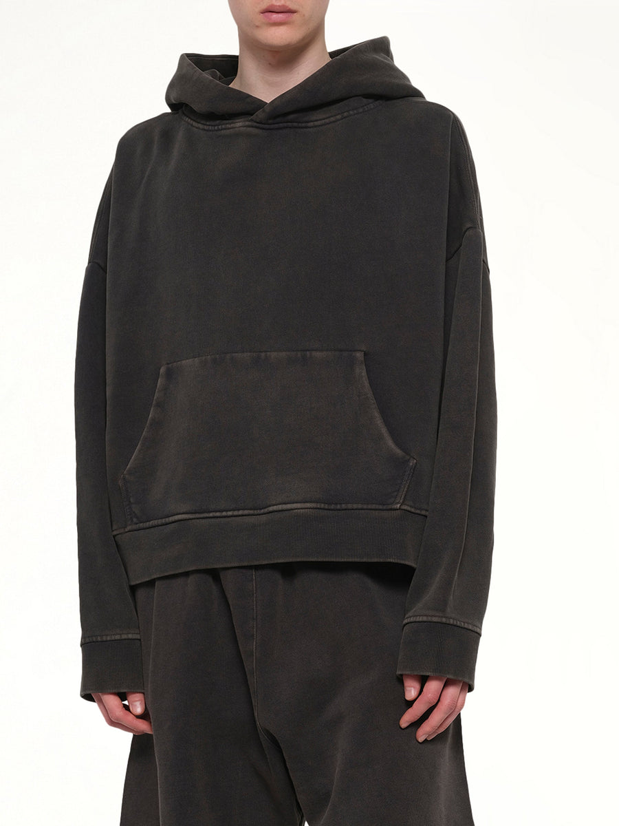 Heavy Hood in Washed Black