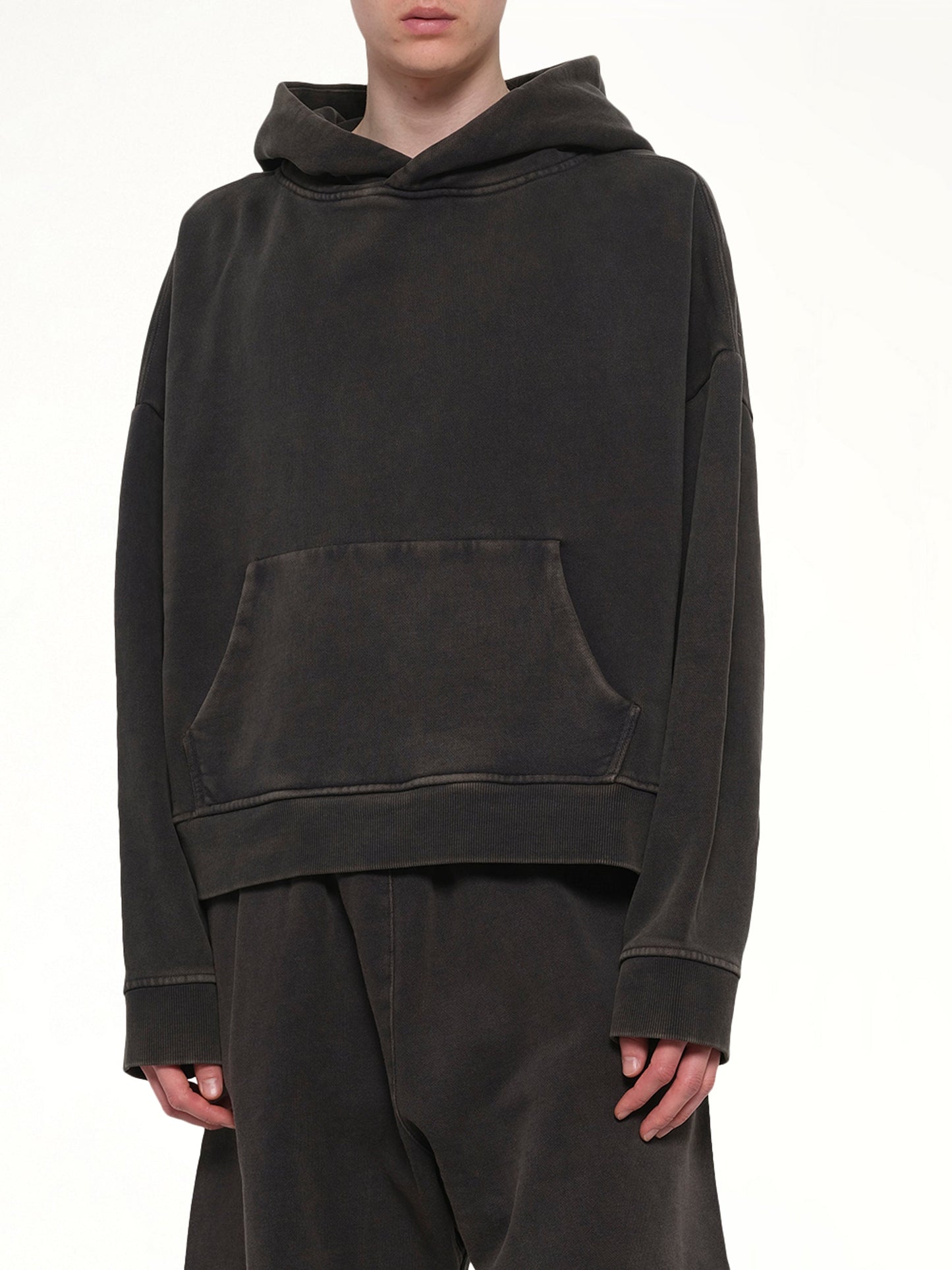 Heavy Hood in Washed Black