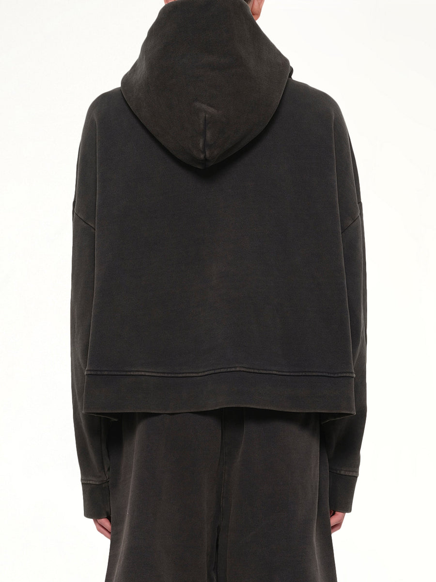 Heavy Hood in Washed Black