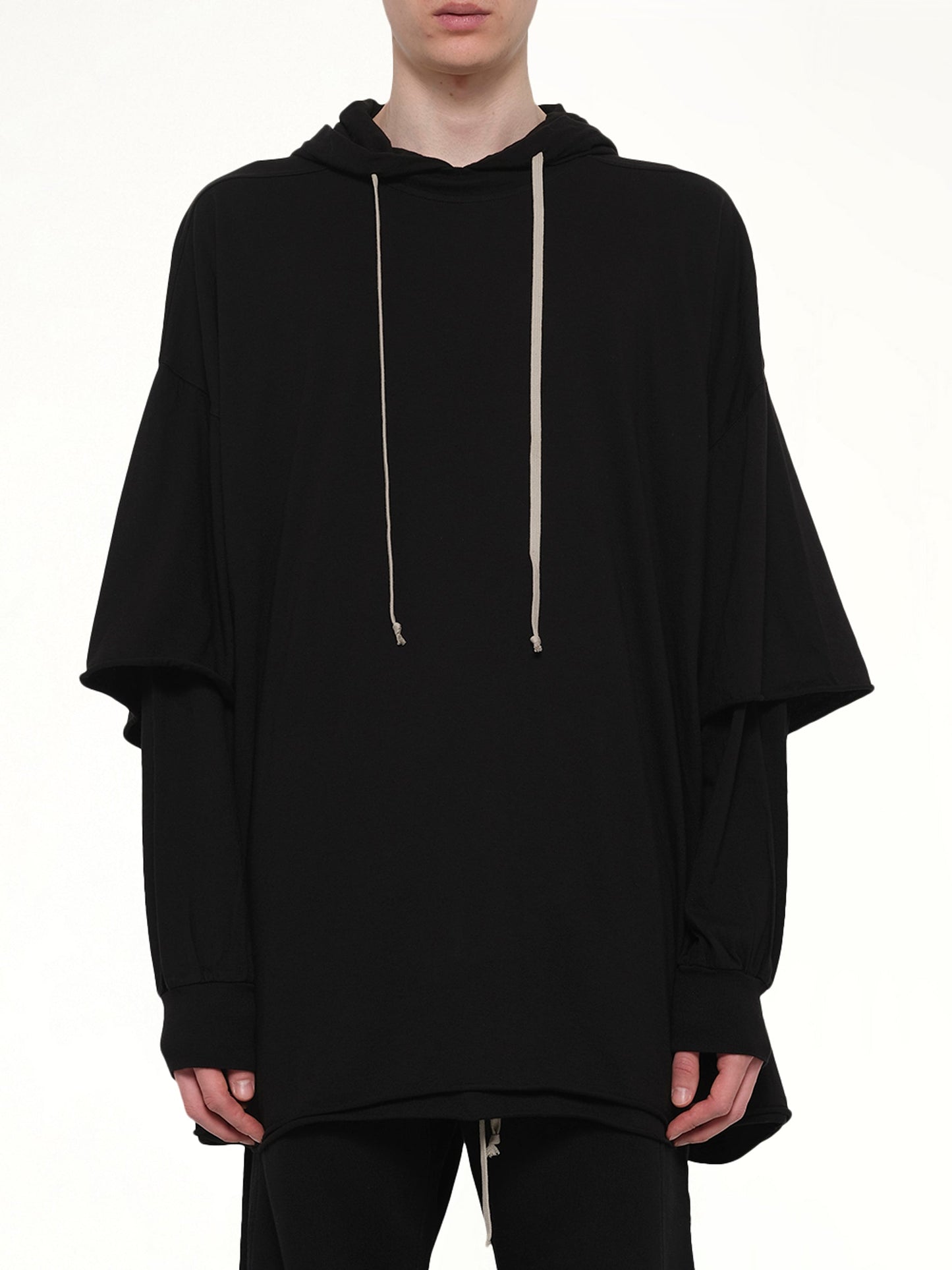 Tommy Hustler Hoodie in Black