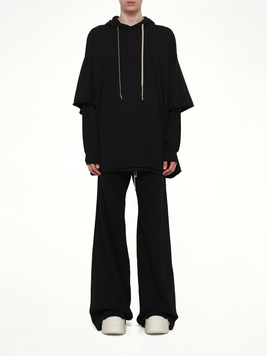 Tommy Hustler Hoodie in Black