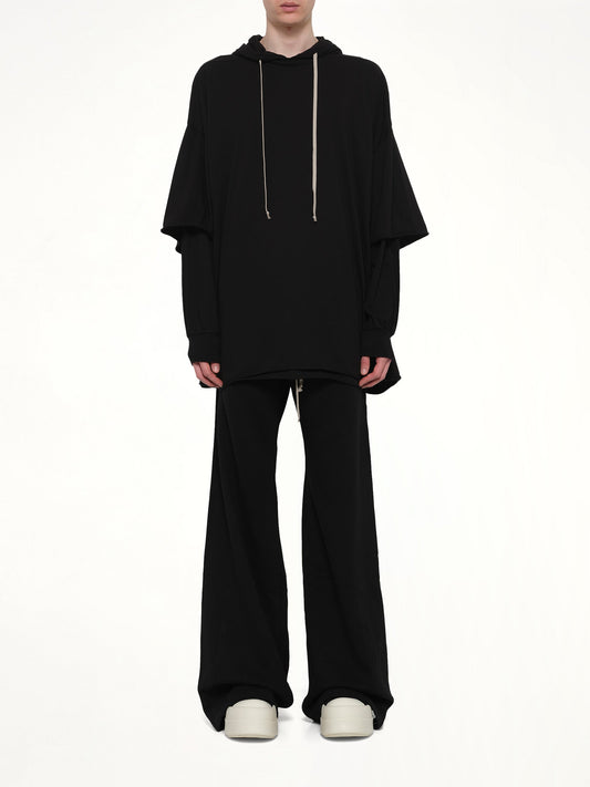 Tommy Hustler Hoodie in Black