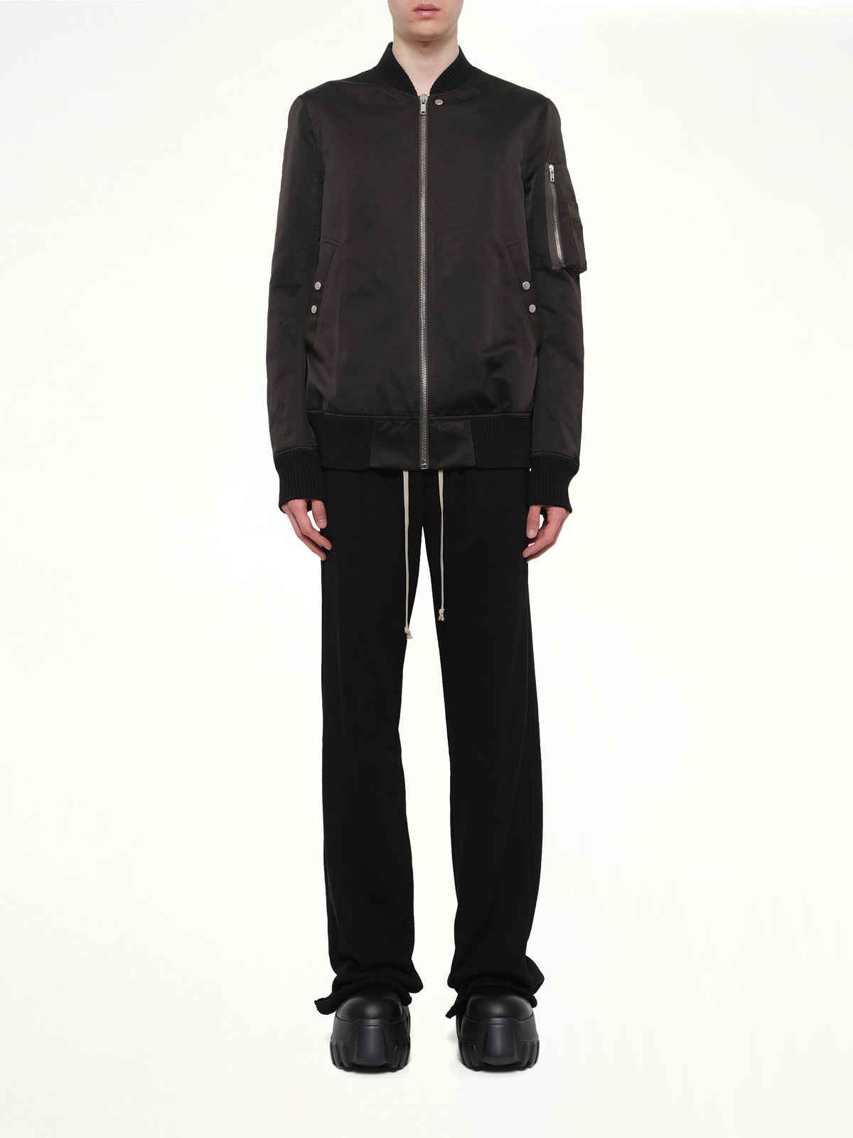 Classic Flight Jacket in Black