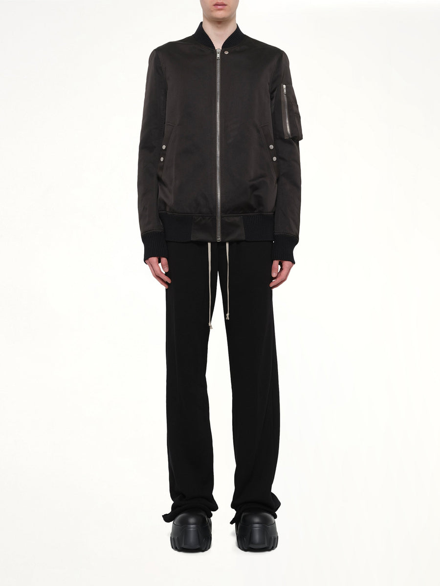 Classic Flight Jacket in Black