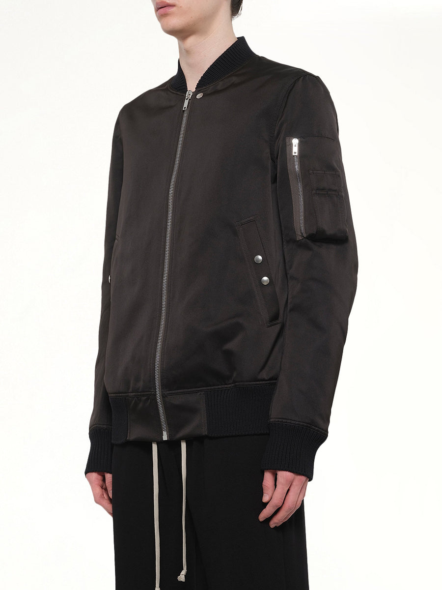Classic Flight Jacket in Black