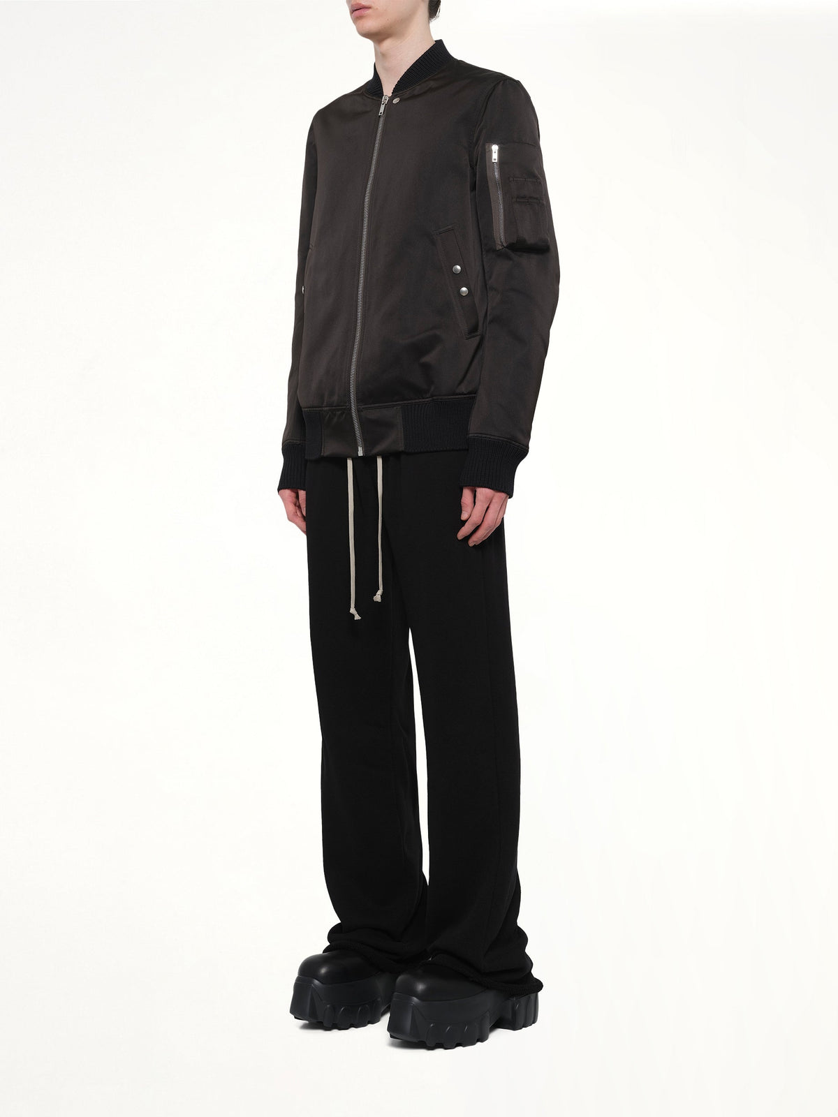 Classic Flight Jacket in Black