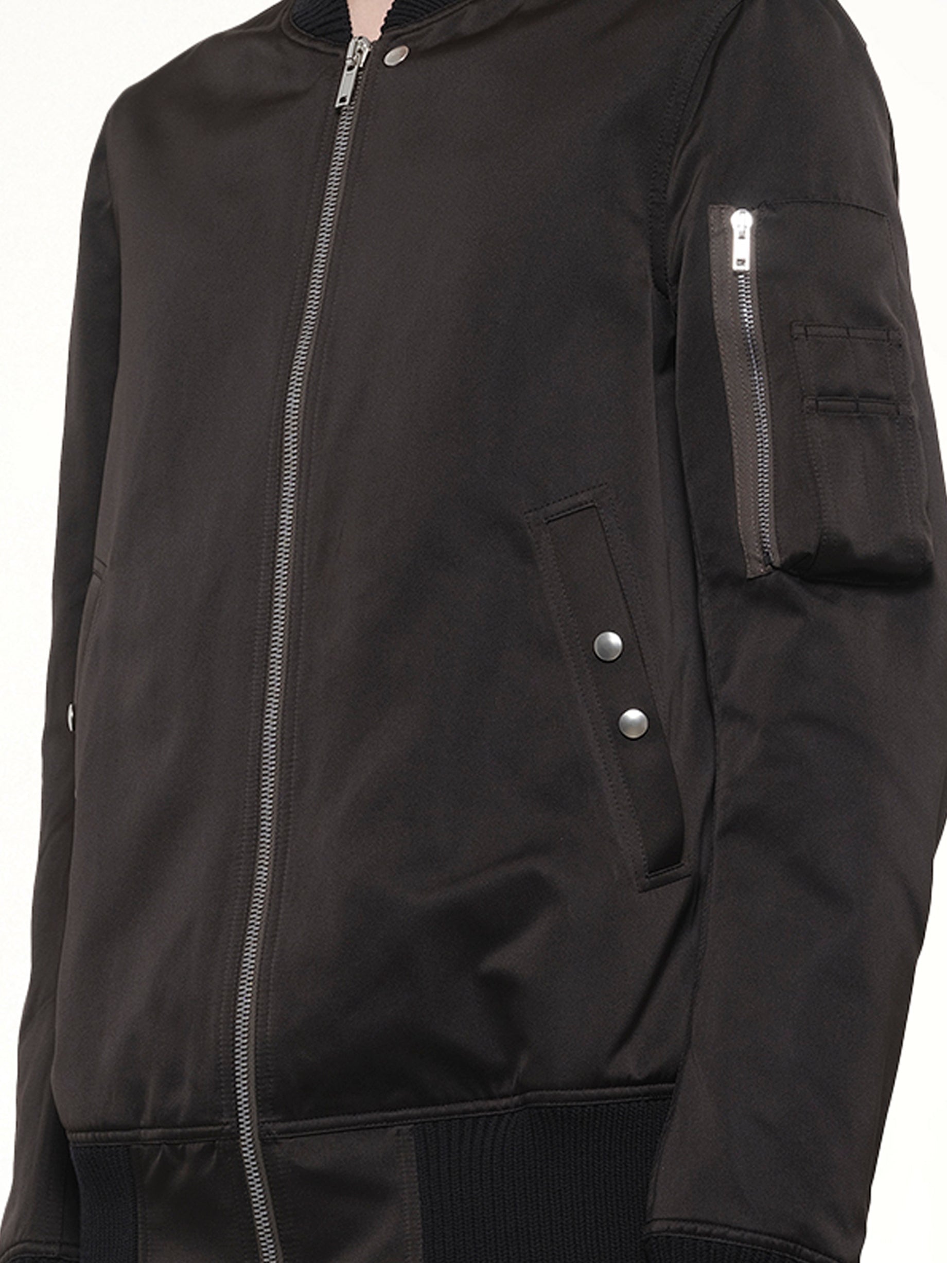 Classic Flight Jacket in Black