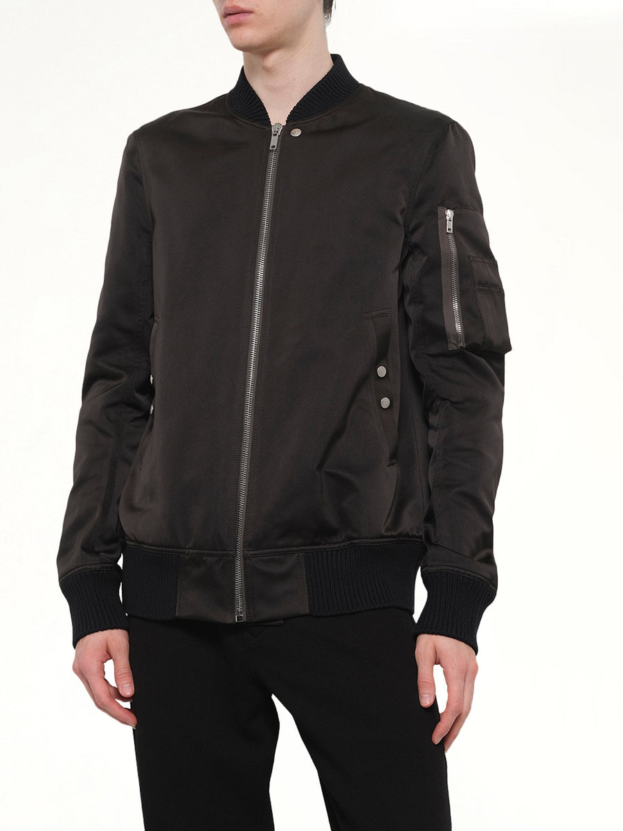 Classic Flight Jacket in Black