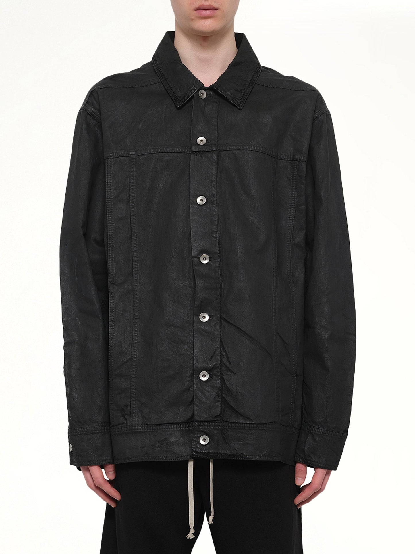 Jumbo Worker Jacket in Black