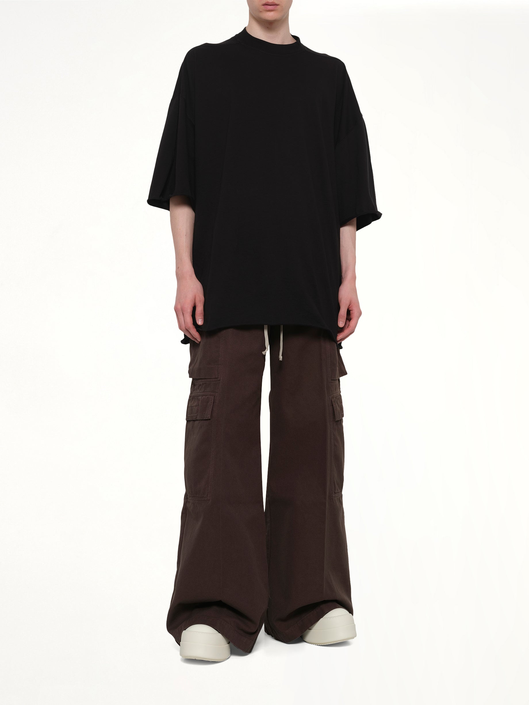 RICK OWENS DRKSHDW Double Cargo Jumbo Bela in Dark Dust Full Reference from MARAIS